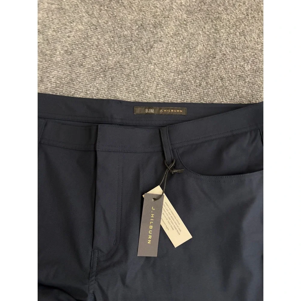 J. Hilburn BJM Performance Navy Blue Tech Pants Mens Size 40 22JHI0014838 NWT